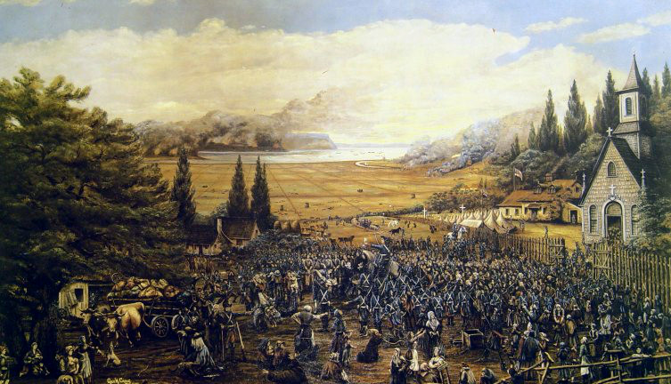 Deportation of the Acadians at Grand-Pré
